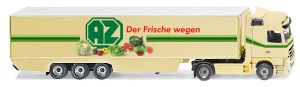 WIK052804 - Camion 4x2 Actros MERCEDES avec semi 3 essieux frigo