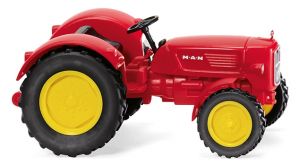 Tracteur de couleur rouge MAN 4R3