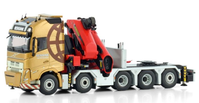 Camion solo avec grue de déchargement PALFINGER PK TEC7