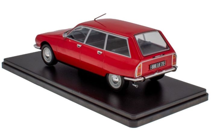 Citroën GS 1972 Rouge Miniature Norev 1/18 – édition Exclusive Web 300 Exemplaires