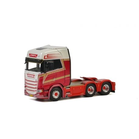 Camion Solo SCANIA S 4x2 Miniature WSI - Entreprise Andreas Bredahl - 1/50
