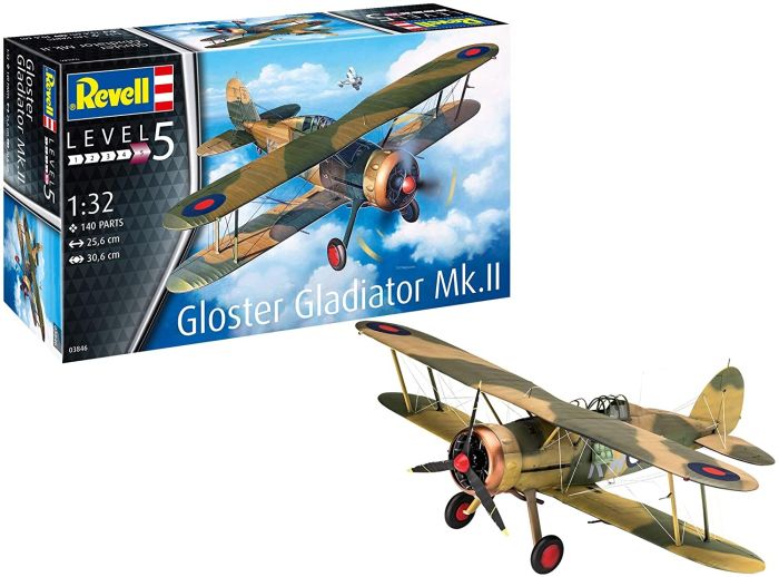 Revell Gloster Gladiator Mk.II in 1:32 | Modellbau für alle mit Spaß am