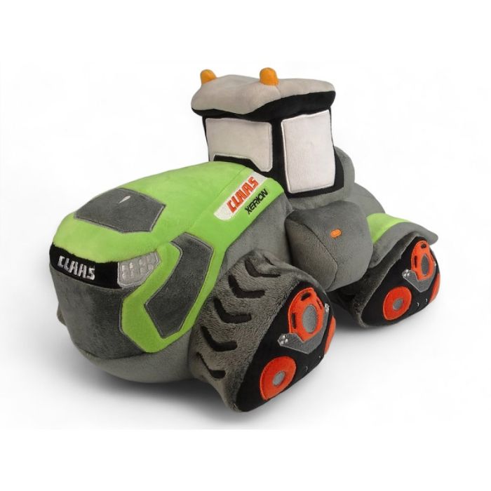 Peluche Tracteur Mignon – Oreiller En Peluche Tracteur 22x30x20 Cm, Jouet Enfant & Décoration Chambre Bébé
