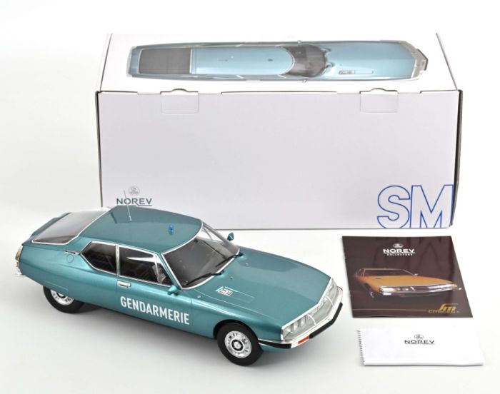 Miniature CITROËN DS 19 Cabriolet 1965 grise NOREV NOREV157084 | Collect World