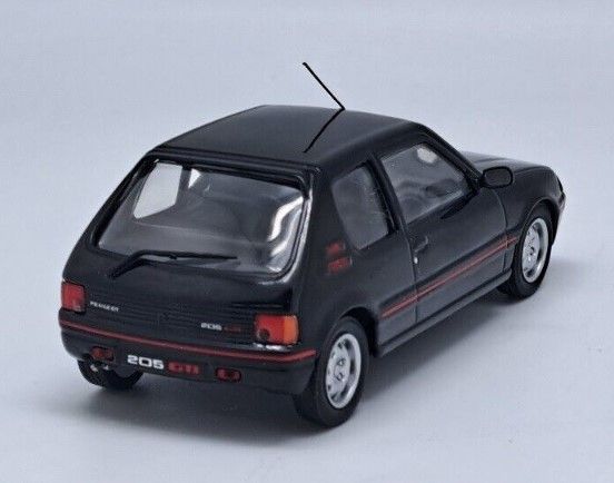 Voiture coupé et berline miniature PEUGEOT 1/43