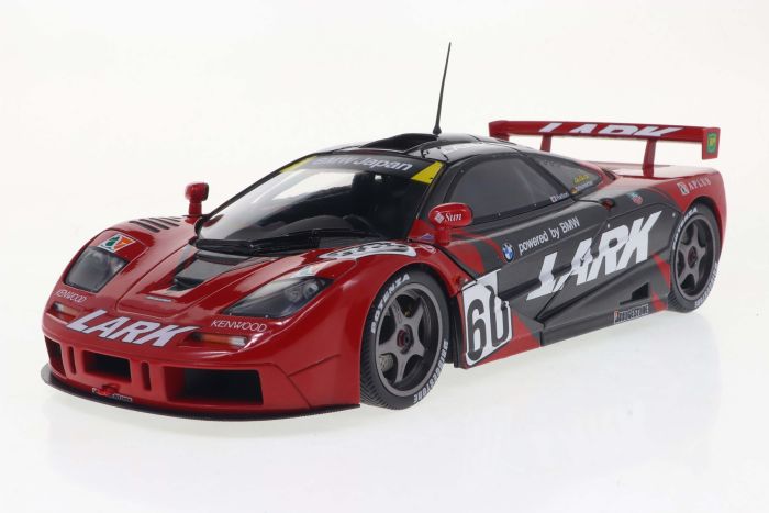 フジミ1/24 McLaren F1 GTR Short Tail 1996 Miniature Voiture JGTC 1996 - McLAREN F1 GTR Short Tail Red #60