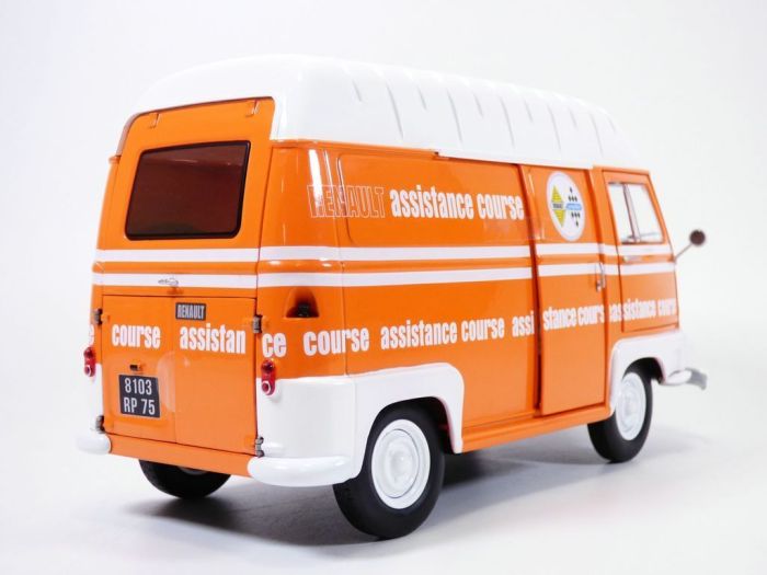 Miniature Norev Plastigam – Renault Estafette Orange – 1/43 – Ancien Bon état