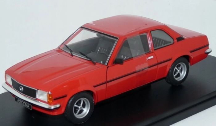 Miniature Voiture de couleur rouge – OPEL Ascona B WHITEBOX
