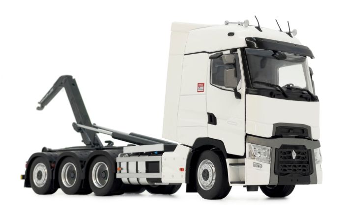 Camion EMEK 1/25 - Volvo FH 8x4 Avec Ampliroll Rouge - Finlande - Neuf