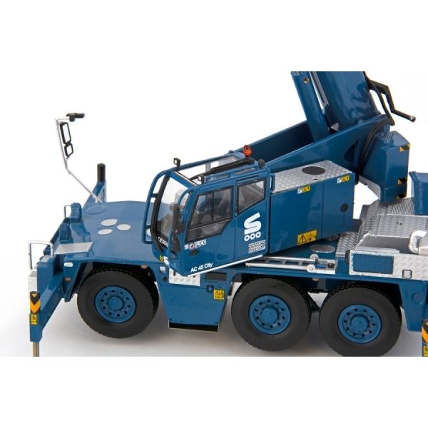 IMC MODELS – Grue Mobile DEMAG AC45 City – Couleurs SARENS – Échelle 1/50 – Réf. IMC20-1047