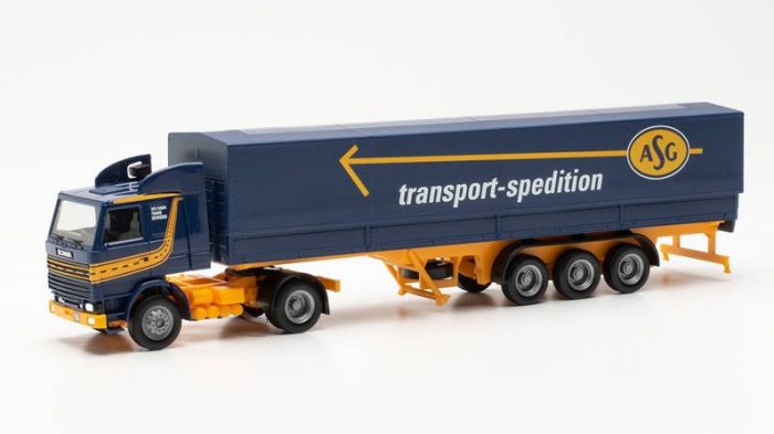 HERPA - Semi remorque frigorifique SCANIA CS 20 THE VIKINGS - 1/87 - HER122160