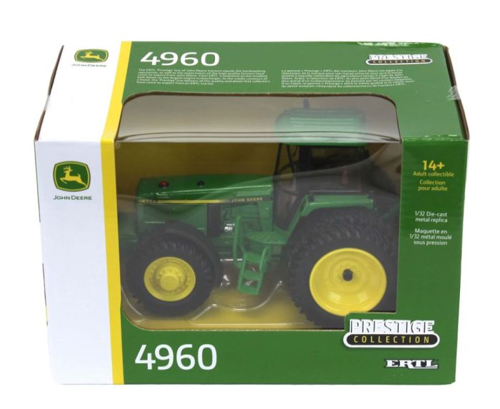 Tracteur ERTL John Deere 4020 Avec Cabine Et FWA - Échelle 1/32 - Réf 45864