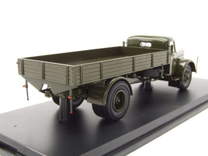 Camion Benne Miniature SKODA 706 RS De 1952 - Échelle 1/43 - Couleur Vert - Marque PREMIUM CLASSIXXS - Neuf