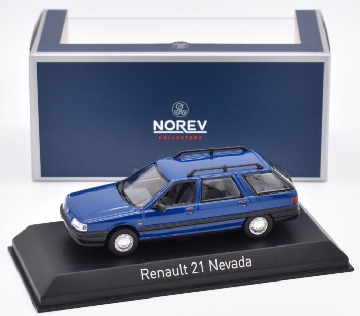 Miniature NOREV Renault 21 Nevada (2018) - Bleu - 1/43 - NOREV512132 - NEUF