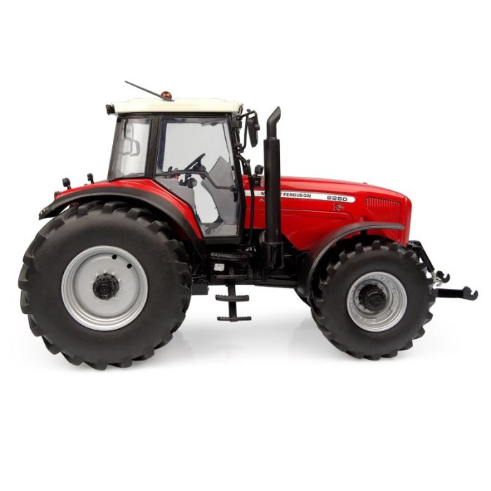 Tracteur Massey Ferguson 590 4WD jumelé cabine rouge - UH6766