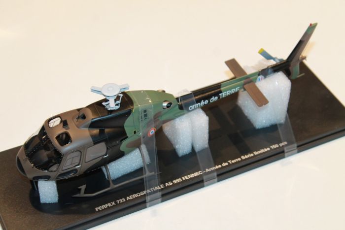 Perfex 732 - Aérospatiale AS 555 Fennec - Armée De L'Air Française - Gris 1/43