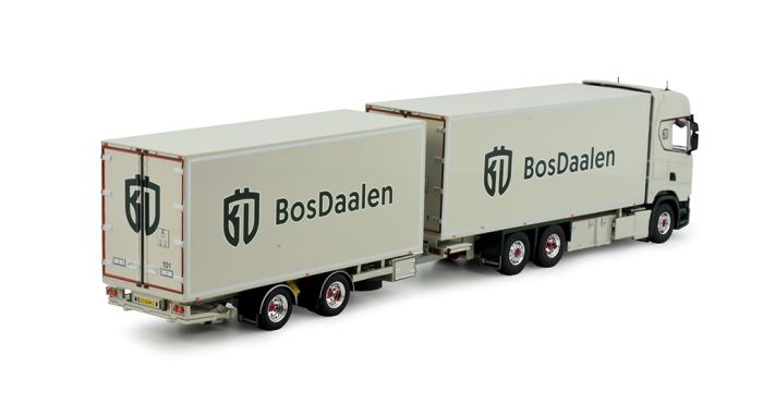 Camion porteur avec remorque essieux BOSDAALEN – SCANIA S