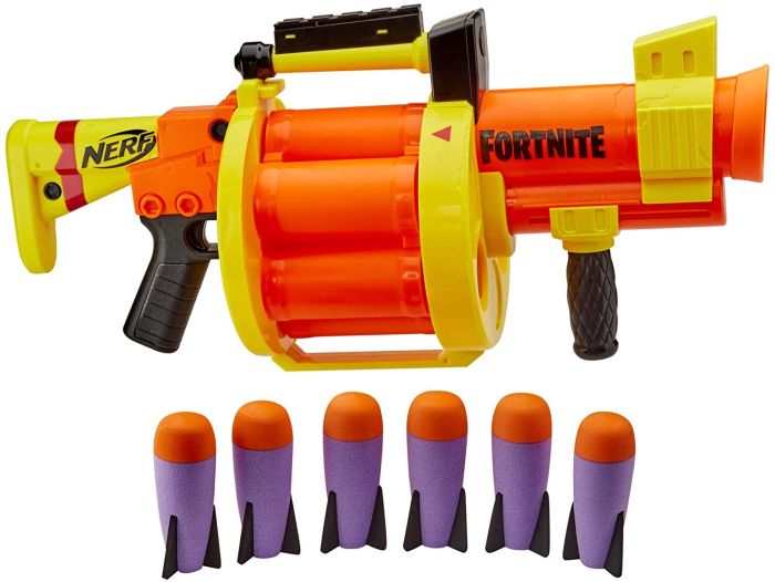 Pistolet avec cibles lamas – NERF Fortnite SP-R
