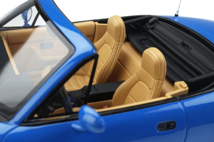 Miniature Voiture cabriolet de 1990 couleur bleu– MAZDA MX-5