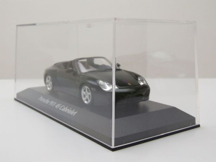 MAXICHAMPS, PORSCHE 911 Carrera 4S Cabriolet 2003 noir, échelle