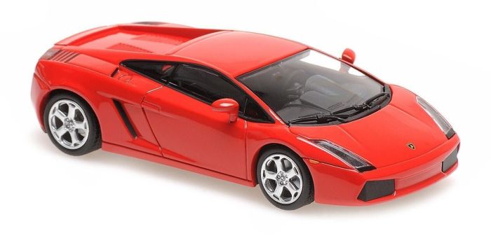 Miniature Voiture de 2004 couleur rouge - LAMBORGHINI Gallardo