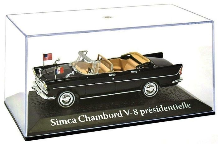 Miniature Voiture cabriolet de parade présidentielle SIMCA