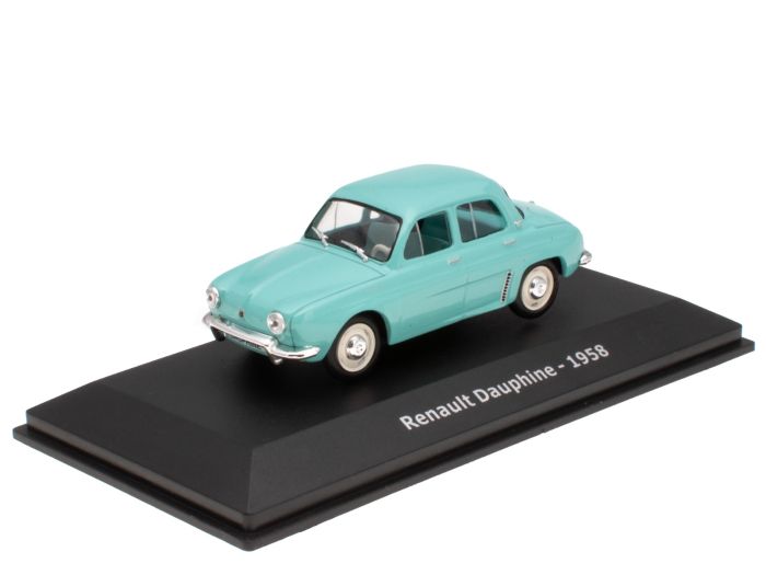 Miniature NOREV Renault Dauphine 1958 - échelle 1:18 - Bleu Azur