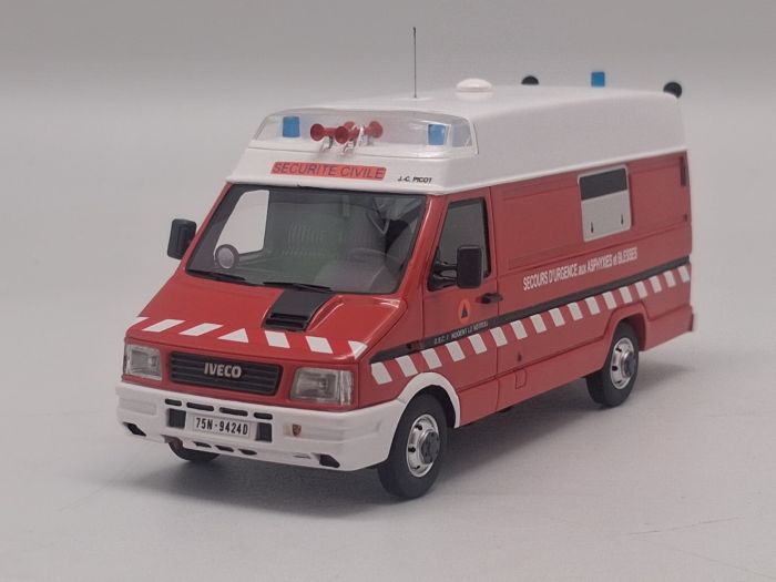 Miniature Pompier 1/43 – Alerte – MAN – Édition Limitée à 175 Pièces – Neuve