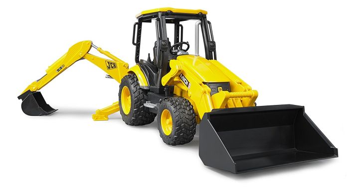 Bruder - Tractopelle JCB 5CX 1/16 Jaune - Jouet Enfant 3 Ans+ - BRU2454