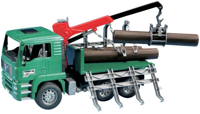 Camion porteur grumier 6x4 MAN TGA 6x4 avec grumes jouet BRUDER avec une echelle de 1 16 concu par BRUDER sur Marketoy Marketoy