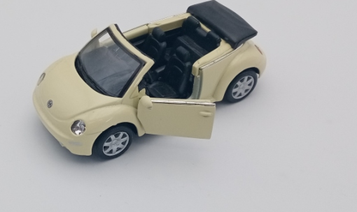 Volkswagen Coccinelle Cabriolet Blanche Solido 1/18 - Miniature Collection