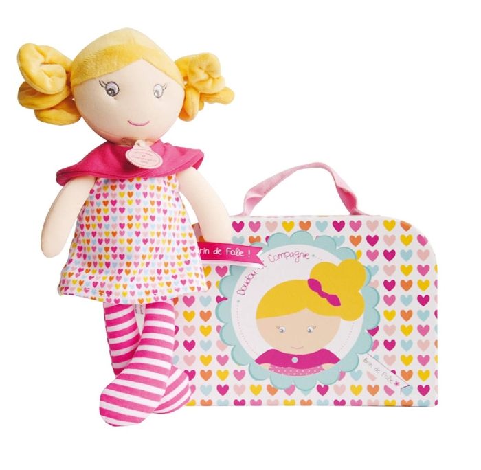 Poupee de la gamme LES DEMOISELLES BRIN DE FOLIE Capucine concu par DOUDOU ET COMPAGNIE sur Marketoy Marketoy