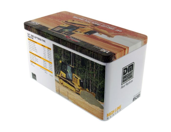 DIECAST MASTERS • CATERPILLAR D9T • 1/87 • Bulldozer Ripper + Figurine • Neuf