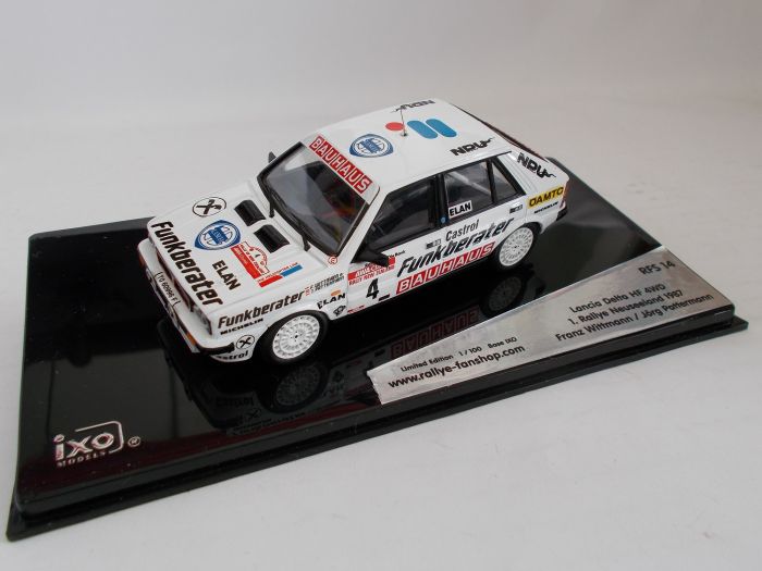 Voiture Miniature Lancia Fulvia Concept Car IXO 1/43 Blanche - Neuf, Collection