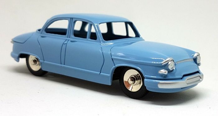 MINIALUXE PUNCH – Panhard PL 17 – Bleu Toit Crème – 1/43 – En Boîte