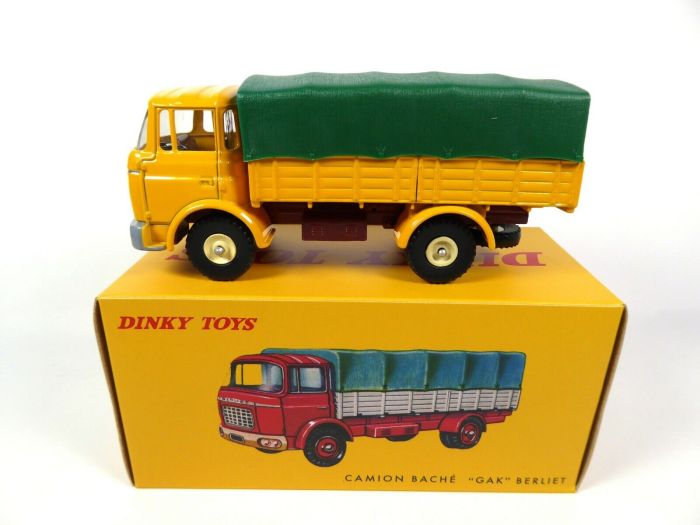 DT74 Voiture 1/43 réédition DINKY TOYS atlas : 584 camion Berliet GAK