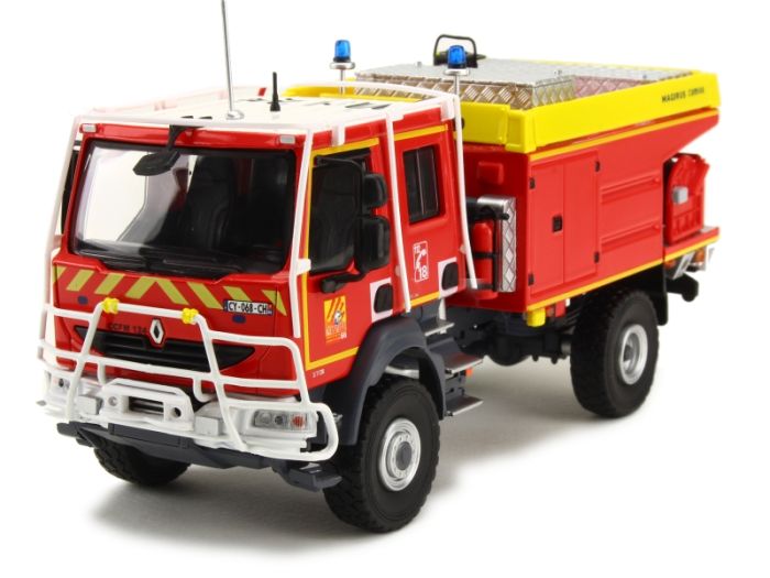 RENAULT MASTER VSAV Sdis 30 Du Gard Pompiers Pompier 1/43 Gyroleds