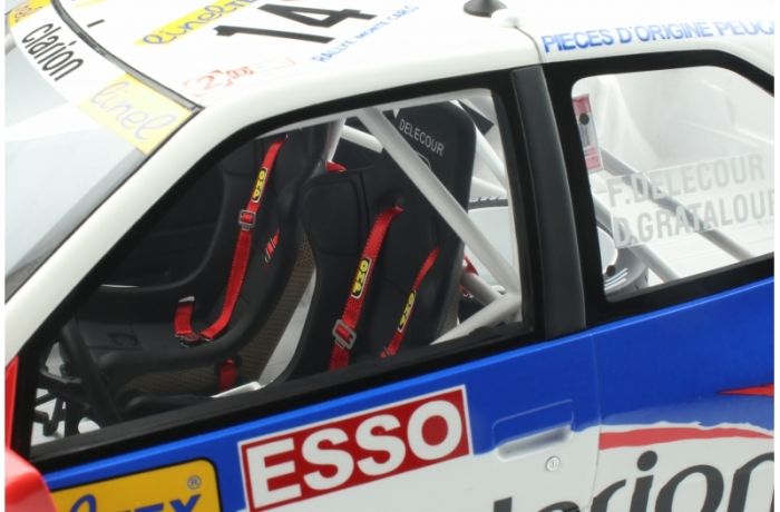 Peugeot 306 Maxi Rallye 1/12 – Maquette Neuve, Boîte Et Sur-boîte D’origine