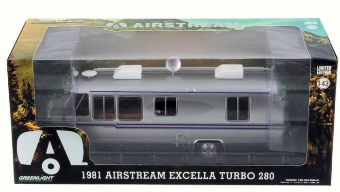 ミニカー GREENLIGHT 1981 AIRSTREAM EXCELLA 1/43 GREENLIGHT 86312 Scale 1/43 | AIRSTREAM EXCELLA 280 TURBO