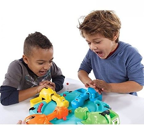 Jeu Hippos Gloutons Hasbro - 2 à 4 Joueurs, Dès 4 Ans - Version Française
