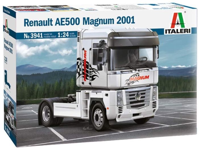 Camion Renault AE 500 Magnum 1991 - 1/43 - Die-Cast - Neuf Sous Blister