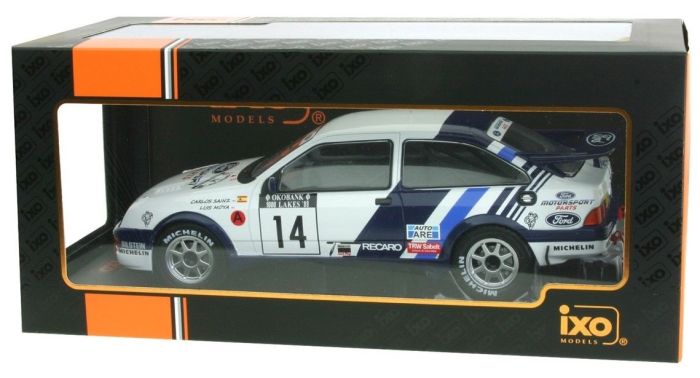 Modèle Réduit FORD Sierra RS Cosworth RAC Rallye 1989 N°21 - échelle 1/18, Neuf