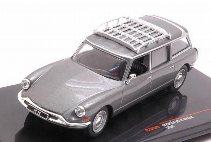 Eligor 1/43 – Citroën ID DS19 Break – Bleu Toit Gris – CIBIE