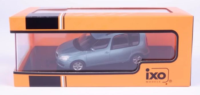 Miniature SKODA ROOMSTER 2007 BLEU CLAIR METALLIQUE