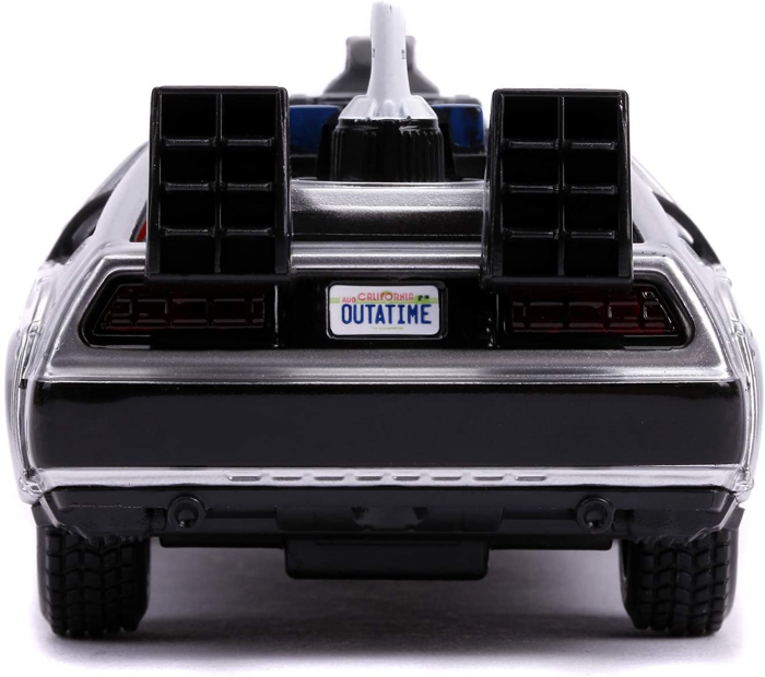 DeLorean Retour Vers Le Futur II – Sunstar 1/18, Métal, Roues Pivotantes