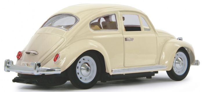 Voiture radiocommandee Volkswagen coccinelle de couleur creme avec une echelle de 1 18 concu par JAMARA sur Marketoy Marketoy