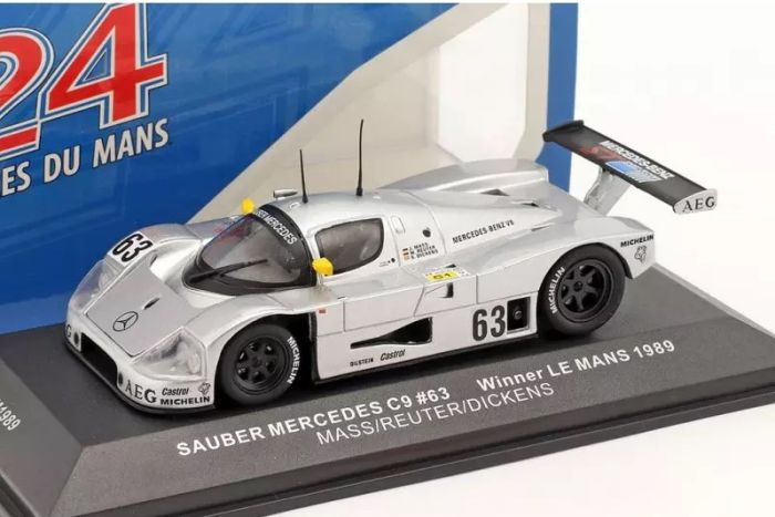 Starter Kit à Monter 1/43 - Sauber Mercedes C9 No. 61 62 le Mans 1989