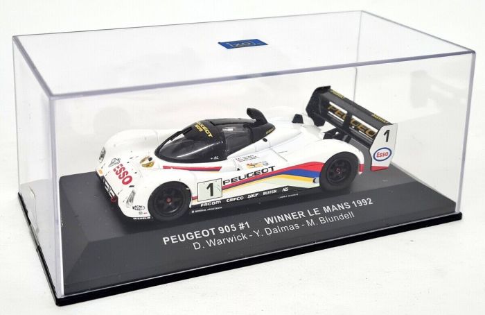 Miniature Voiture des 24h du Mans 1992 N°1 – Gagnant - PEUGEOT 905
