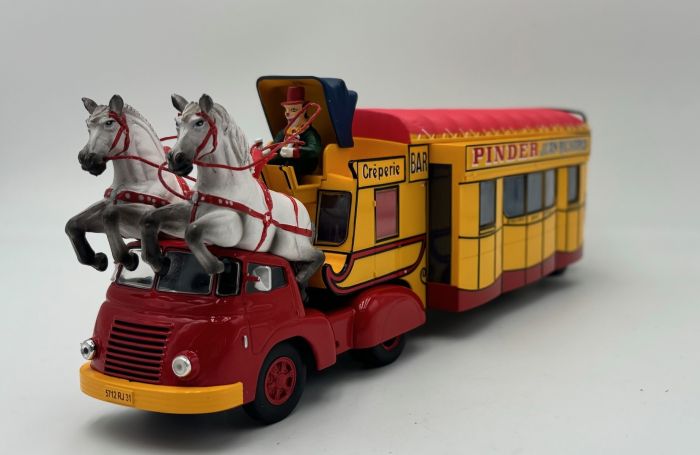 Direkt Collections FS1401L13C03 1/43 Caravane Remorque Pinder Circus 1955