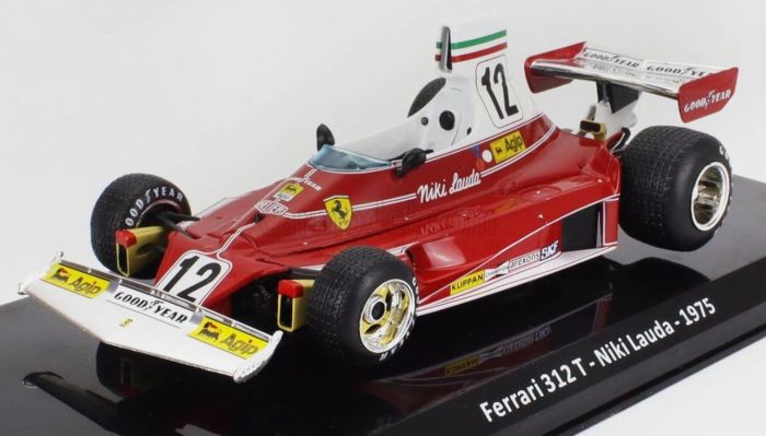 Voiture de sport pilotée par Niki LAUDA - FERRARI 312 T 1975 #12